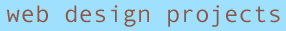 web design projects